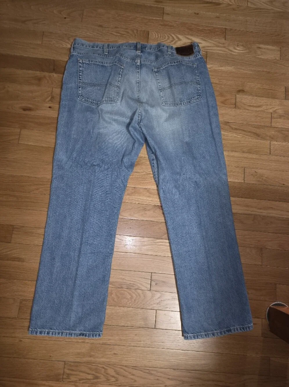 40X30 VINTAGE Polo by Ralph Lauren Light Blue Jeans MADE IN MEXICO 100% COTTON